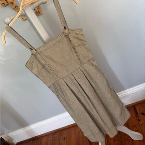 Striped Sleeveless Dress.  Lil.  Made in India Sz 2